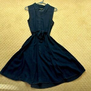 Banana Republic Utility Dress Denim Size 6